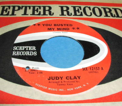JUDY CLAY You Busted My Mind 45 Northern Soul NM Listen