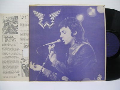 Wings Over Atlanta vinyl LP RARE VG Beatles P McCartney