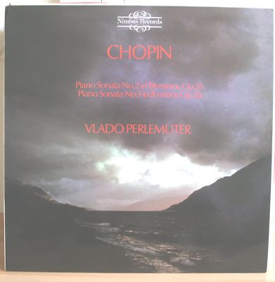 Vlado PERLEMUTER, CHOPIN Sonatas 2 & 3 UK LP NIMBUS NM