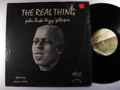 DIZZY GILLESPIE The Real Thing PERCEPTION LP SHRINK