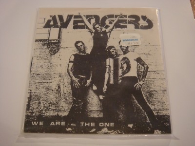Avengers We Are The One 7" Crucifix Sleeve UNOPENED KBD