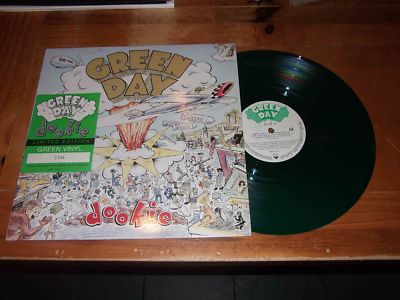 popsike.com - RARE Original 1994 GREEN DAY Dookie Ltd Green Vinyl