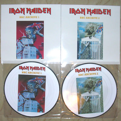 popsike.com - IRON MAIDEN – BBC Archive, 2 LPs PICTURE - details