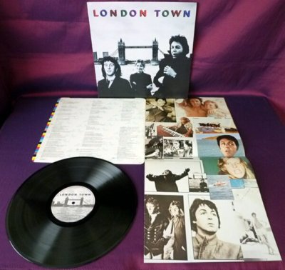 popsike.com - Beatles WINGS LONDON TOWN **FIRST ISSUE** 1978 UK LP ...