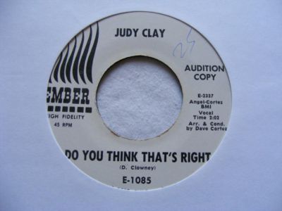 JUDY CLAY-Do You Think That's Right-Northern Soul ?