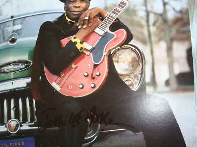 John Lee Hooker. Signed. Autographed. 'Mr Lucky' LP