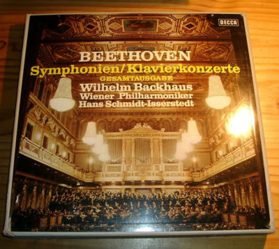 BEETHOVEN - BACKHAUS SCHMIDT-ISSERSTEDT 10-LP-Box DECCA