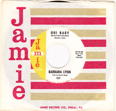 Barbara Lynn-Oh Baby / Unfair-Rare Original R&B/Soul 45-Jamie-Near Mint