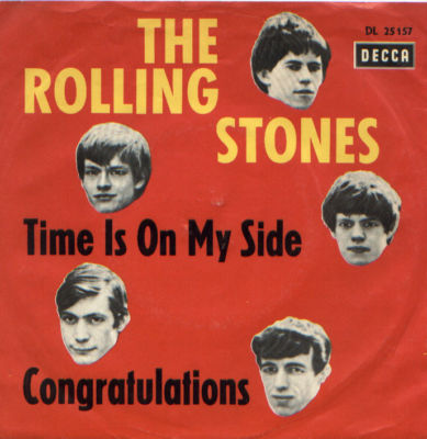 Rolling Stones Single Time Is On My Side 5 Head Cover Super RARDL 25157