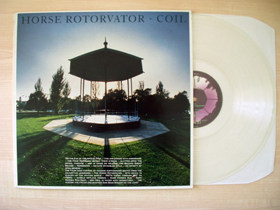 popsike.com - COIL - 'HORSE ROTORVATOR' (1986) LP (CLEAR VINYL ...