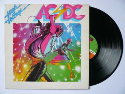 popsike.com AC/DC - High Voltage ORIGINAL CARTOON SLEEVE LP 1976 - auction details
