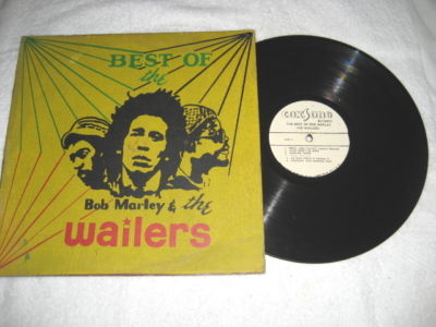 BEST OF THE BOB MARLEY & THE WAILERS - Jamaican Rare Original COXSONE LP