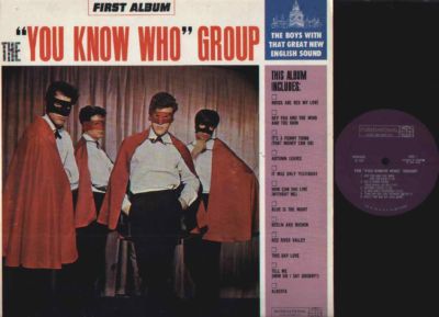 THE YOU KNOW WHO GROUP 1st Album 64 UK Merseybeat Psych Pop LP BEATLES BOB GALLO