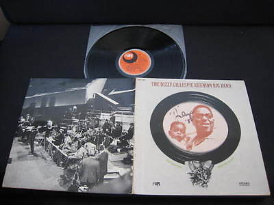 Dizzy Gillespie Reunion Big Band French Vinyl LP Signed  MPS