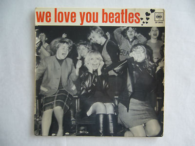 Rare EP 45 tours  " We love you beatles "   Original  BIEM de 1964