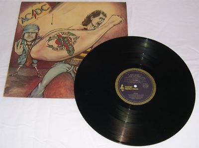 1976 AC DC DIRTY DEEDS DONE DIRT CHEAP LP AUSTRALIAN IMPORT AC/DC BON SCOTT