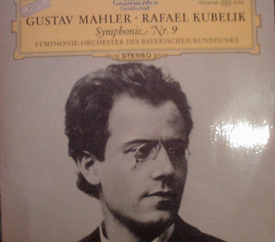 RAFAEL KUBELIK/mahler symphnny no. 9/2 lp white label promo /1967