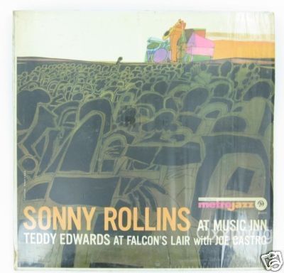 SONNY ROLLINS At Music Inn METRO JAZZ Mono 1958 Jazz Vinyl Record