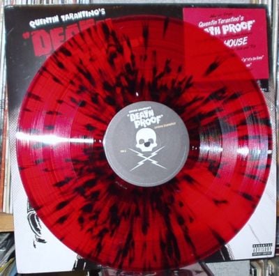  Death Proof Splatter Vinyl Lp Quentin Tarantino t rex jack  nitzsche morricone - auction details