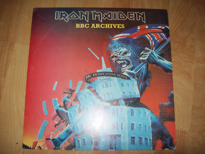 popsike.com - Iron Maiden BBC Archives Live Reading Festival 8/23/80 lp vinyl RARE - auction details