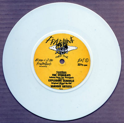 FRIED EGG Records - V/A -  FRIED ALIVE 1980 Tour EP - Punk / Powerpop (Bristol)