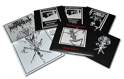 Putte Roux sang popsike.com - HELLHAMMER Demon Entrails 3 LP +book Celtic Frost Satanic  Rites Triumph of Death - auction details