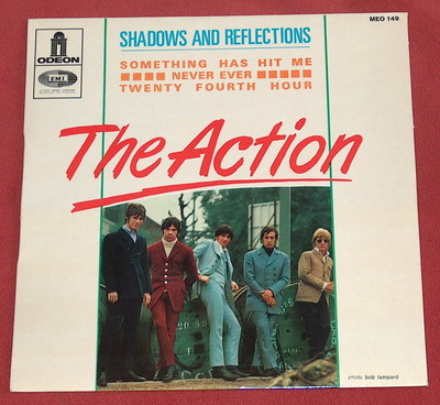 THE ACTION RARE ET SUPERBE FRENCH EP SHADOWS AND REFLECTIONS  MOD FREAKBEAT
