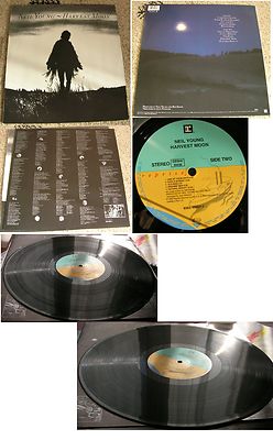 NEIL YOUNG-HARVEST MOON original GER LP rare 1991 near MINT 1st PRES No Bootleg