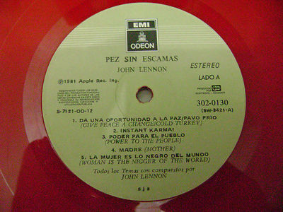 John Lennon Vinyl Woman 1981