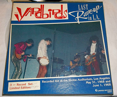 popsike.com - THE YARDBIRDS Last Rave Up in LA 1968 3 LP BOX SET 