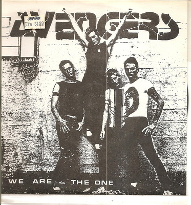 AVENGERS We Are The One ORIGINAL Dangerhouse 7" crucifix sleeve punk KBD