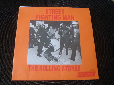 Rolling Stones "STREET FIGHTING MAN" Beautiful Picture Sleeve.  NM