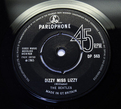 The Beatles - Dizzy Miss Lizzy / Yesterday  - UK Parlophone Export - Low Stamps