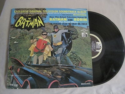 Batman   Exclusive Original Television Soundtrack Album    TFM 3180   VG+/EX