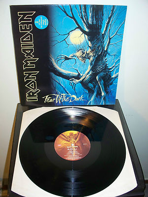 popsike.com - Iron Maiden Fear of the Dark Gatefold Original LP rare metal EMD 1032 Dio - auction details