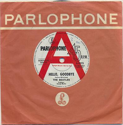 Beatles Australian A-Label promo "Hello, Goodbye/I Am The Walrus" - Mega rare