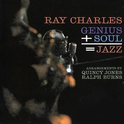 Ray Charles, Genius + Soul = Jazz.  200 Gram 33rpm Sealed Vinyl LP