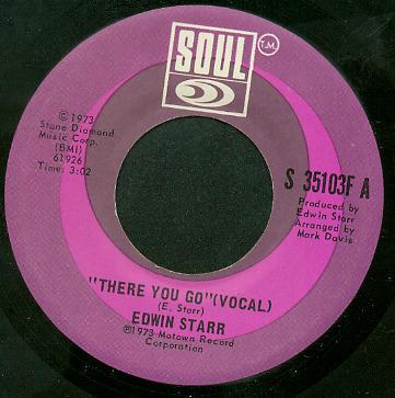 Edwin Starr 45 "There You Go" 70s SOUL LISTEN