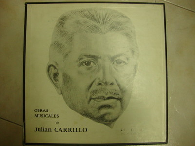 Julian Carrillo 12" Mexican rare p.s. 1968 obras musicales de...  (12 records)