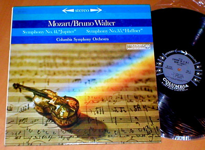 Audiophile Columbia MS6255 6EYE Stereo Mozart Sym 41 Jupiter Bruno Walter NM