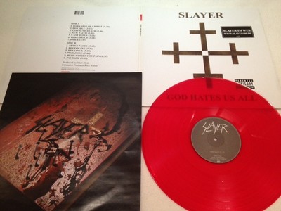 popsike.com - Slayer LP ?– God Hates Us All (Ltd.Ed) -red vinyl 
