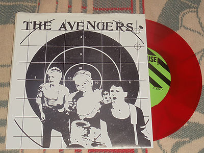 AVENGERS-We Are the One 7" RED VINYL DANGERHOUSE KBD Bags Deadbeats X Germs