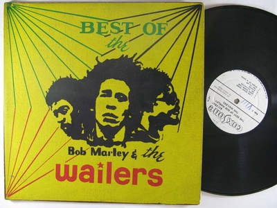 BOB MARLEY & THE WAILERS The Best Of LP on Coxsone textured silk screen