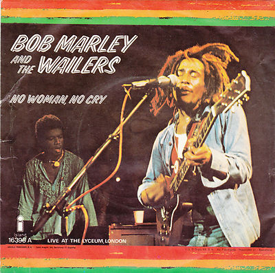 SUPER RARE BOB MARLEY & WAILERS 45 7" NO WOMAN NO CRY / KINKY PIC SLEEVE SPAIN