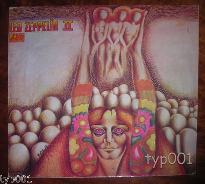 LED ZEPPELIN II - THE SUPER RARE TURKISH PRESSING LP 1969