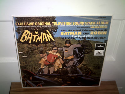 ORIGINAL BATMAN TELEVISION SOUNDTRACK 1966 IMPORT PHONOGRAM