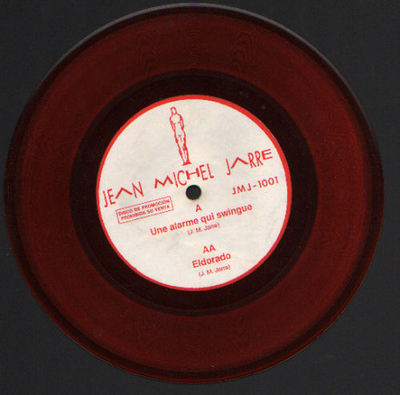 popsike.com - Jean Michel Jarre Une Alarme Qui Swingue/Eldorado limited red vinyl 7" rare - auction details