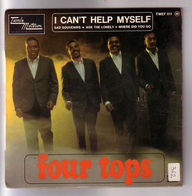 The Four Tops Rare French EP I Can't Help Myself EX+ Tamla Motown Northern Soul