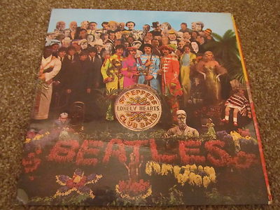 PCS 7027 The Beatles Sgt Peppers Lonely Hearts club band LP album Sgt. Pepper's