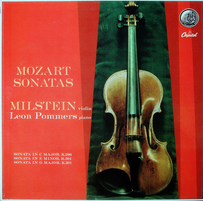 ?RARE-MONO? NATHAN MILSTEIN / Mozart Violin Sonatas / Capitol P 8452